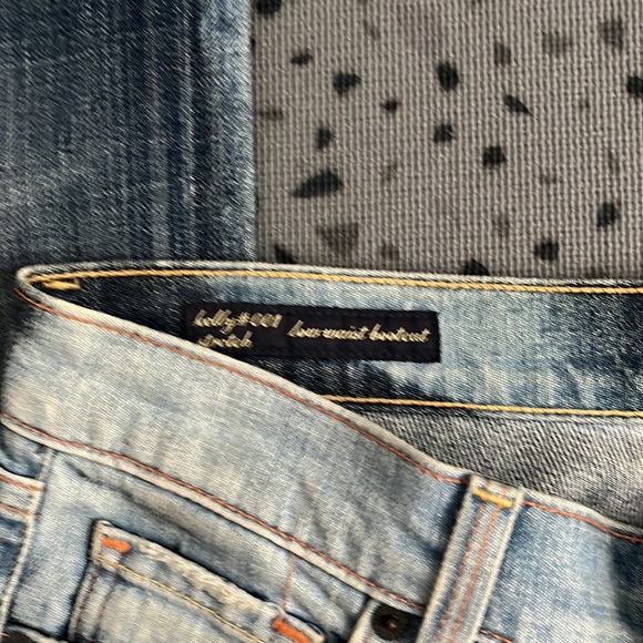 Custom Citizens if Humanity Lenny Kravitz Upcycled Autographed Jeans - Picture 6 of 8